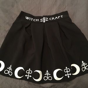 🆕 Cute Witchy Skirt with Symbols 🌙